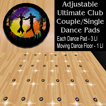 Second Life Marketplace - Adjustable Ultimate Club Dance Pads